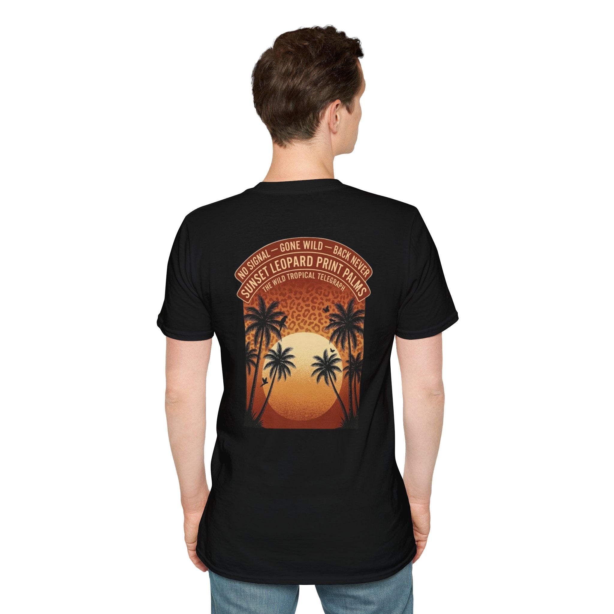 Sunset leopard T-Shirt