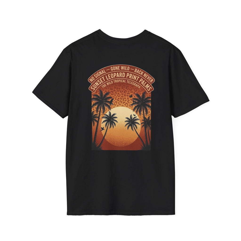 Sunset leopard T-Shirt