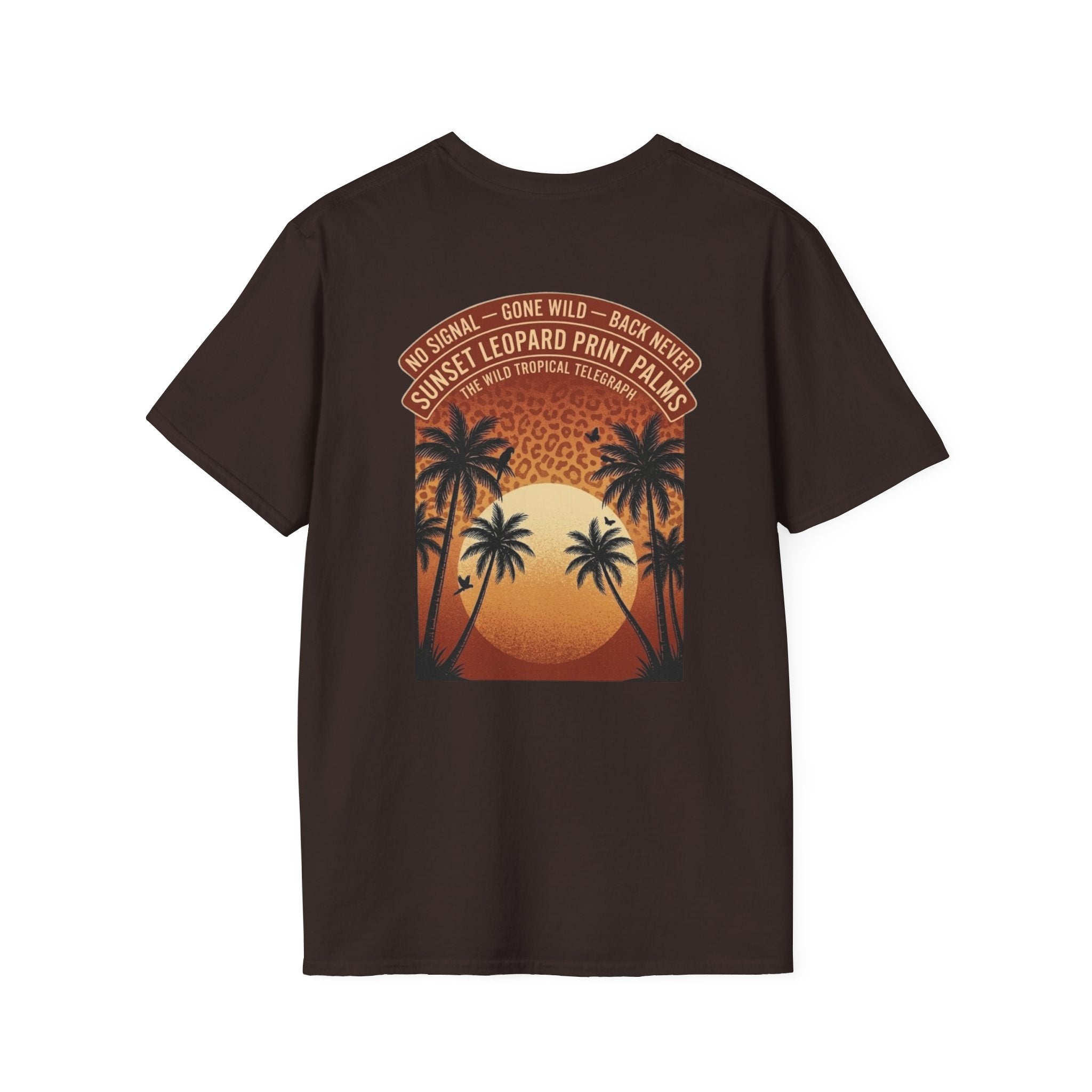 Sunset leopard T-Shirt